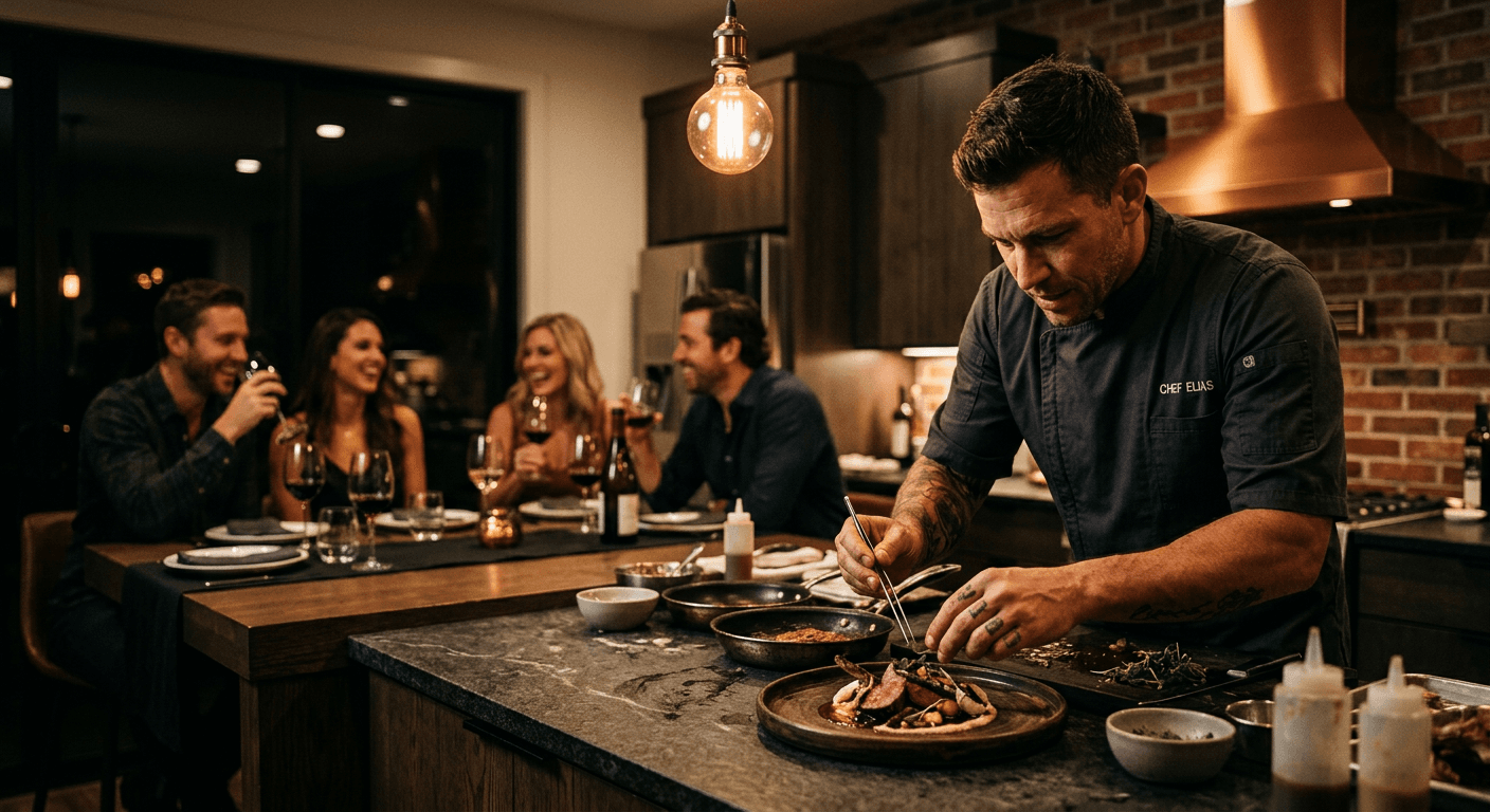 Skip the Reservation: Atlanta's Best Private Chef Services for $50-150 a Head