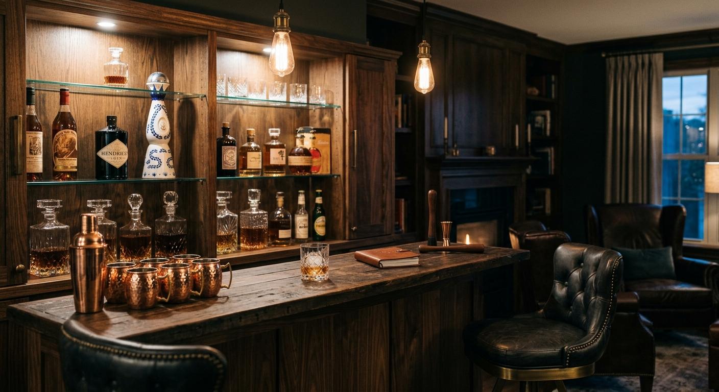 Build a Home Bar Worth Using