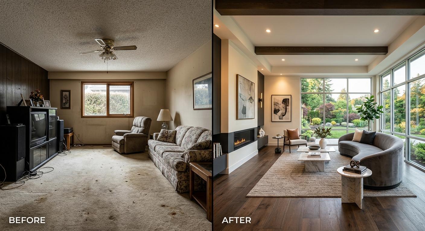Before & After: A $180K Buckhead Living Room Transformation