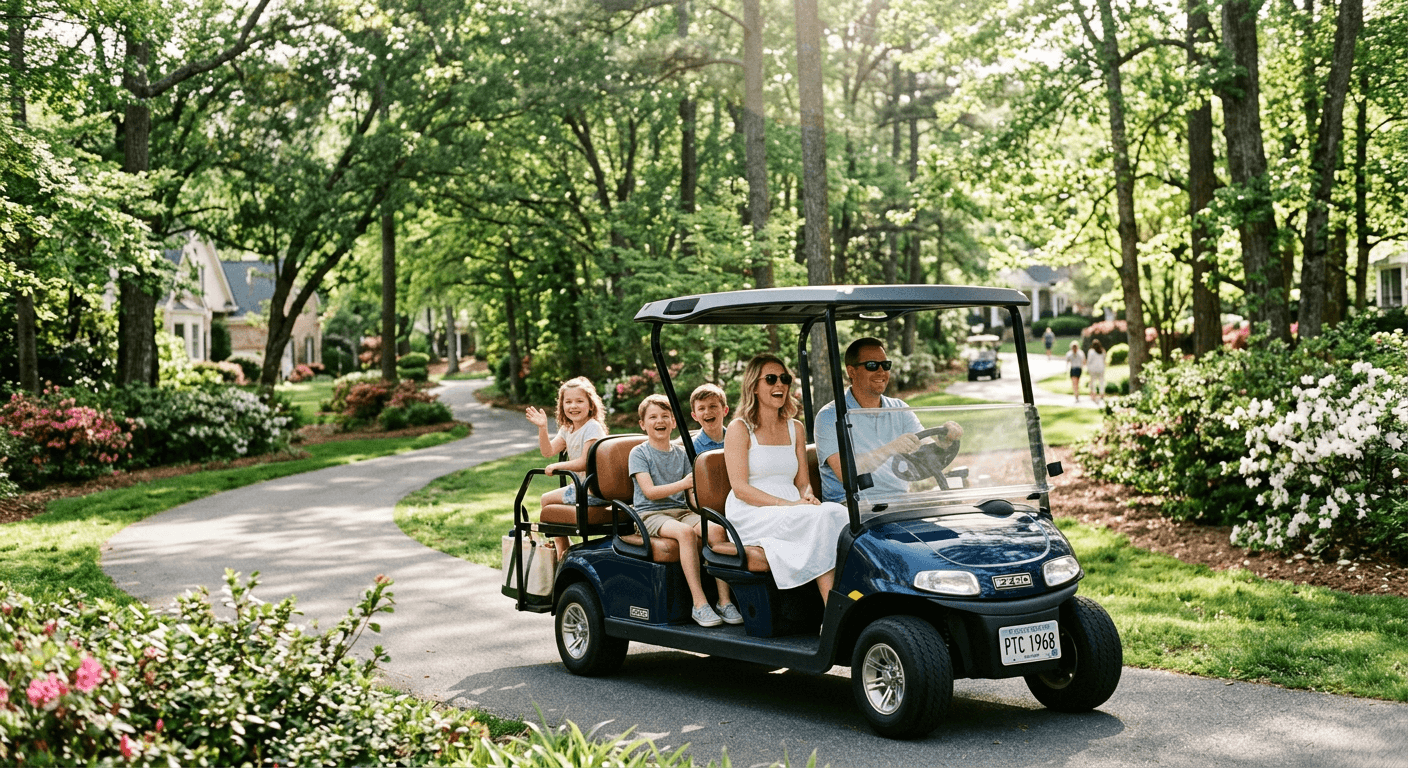 Peachtree City: The Golf Cart Town That's Not What You Think
