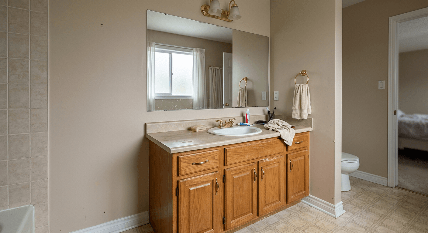 The $500 Bathroom Refresh: 6 Upgrades, Zero Plumbing