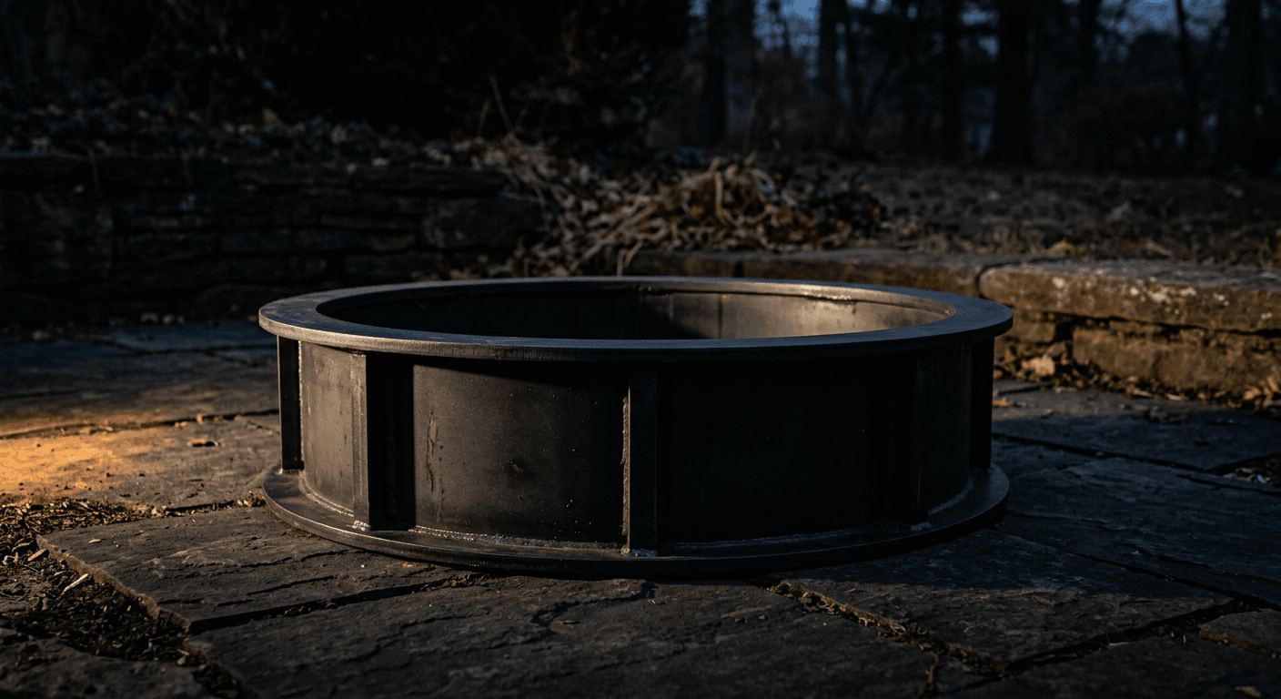 36-Inch Steel Fire Ring Insert