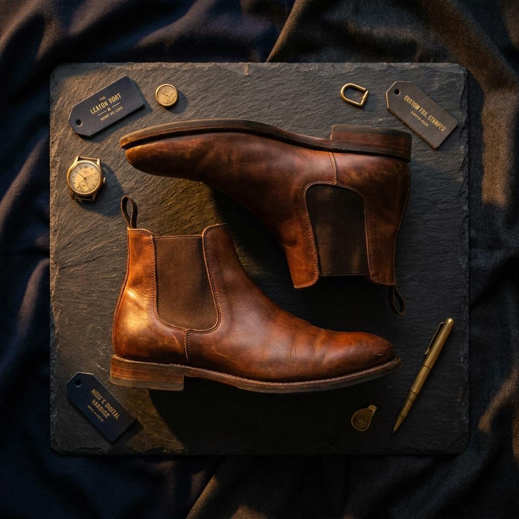 Leather Chelsea Boots