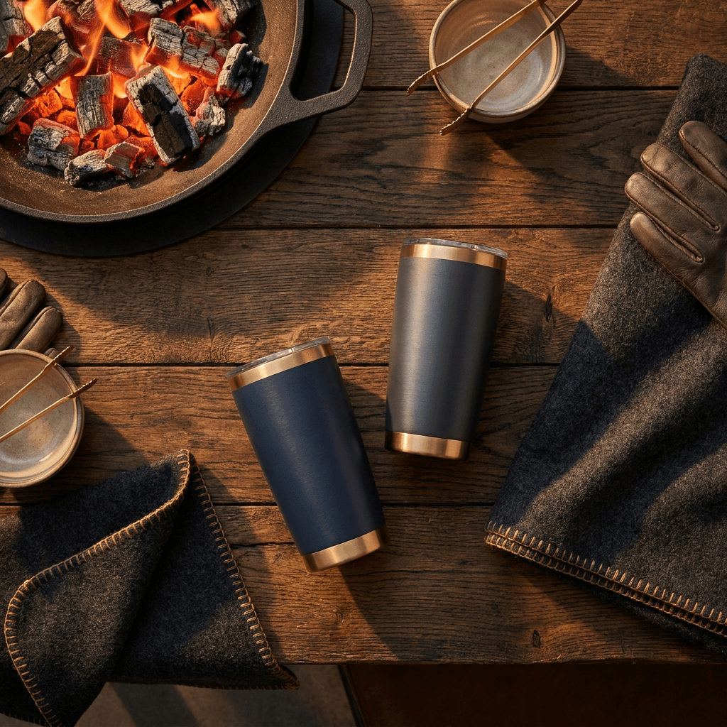 Insulated Stainless Tumbler Set