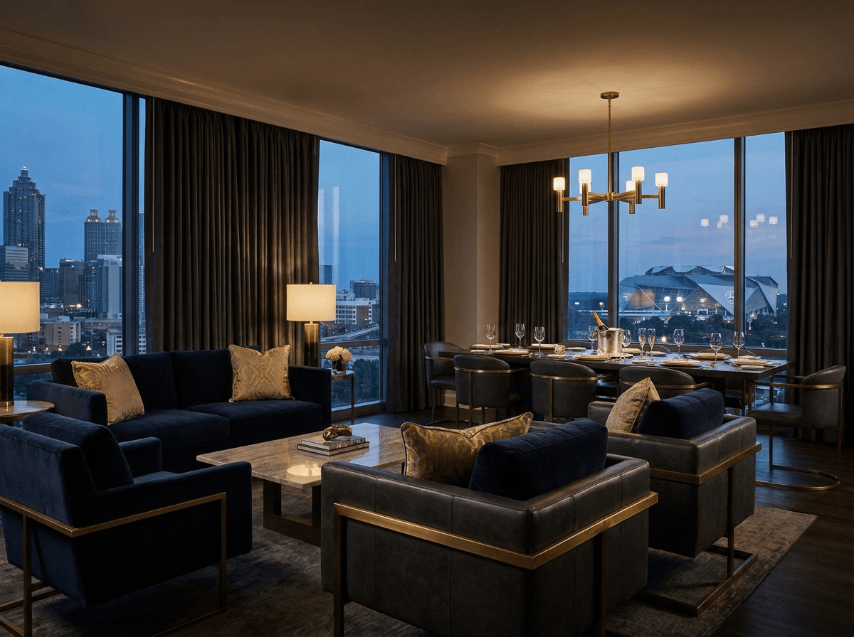 Luxury hospitality near Mercedes-Benz Stadium
