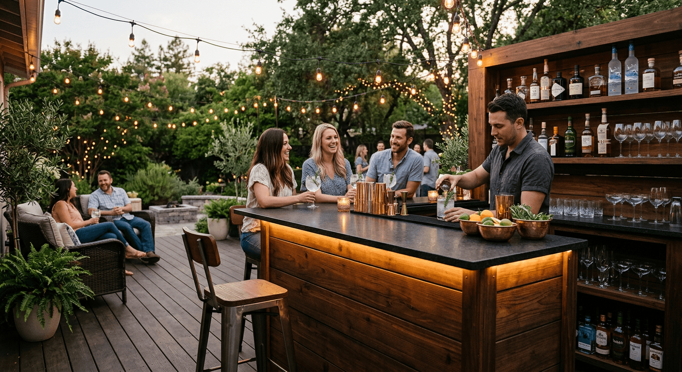 Build Your Own Outdoor Bar