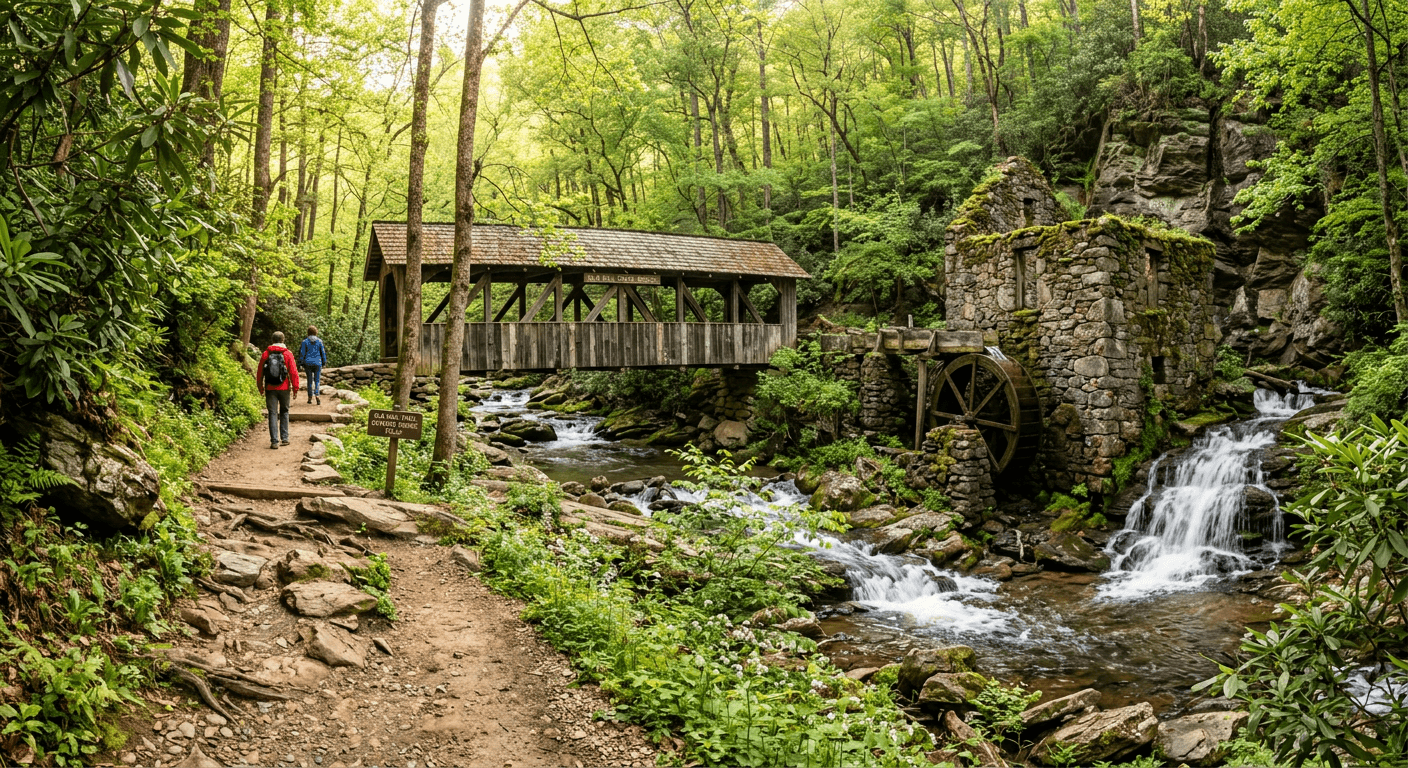 Vickery Creek Trail at Roswell Mill