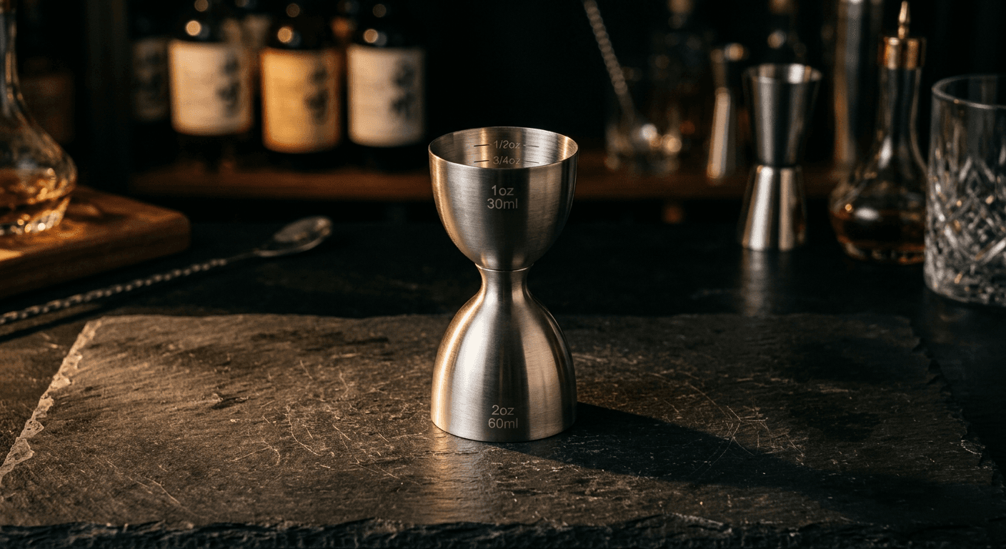 Japanese Style Jigger 1oz/2oz