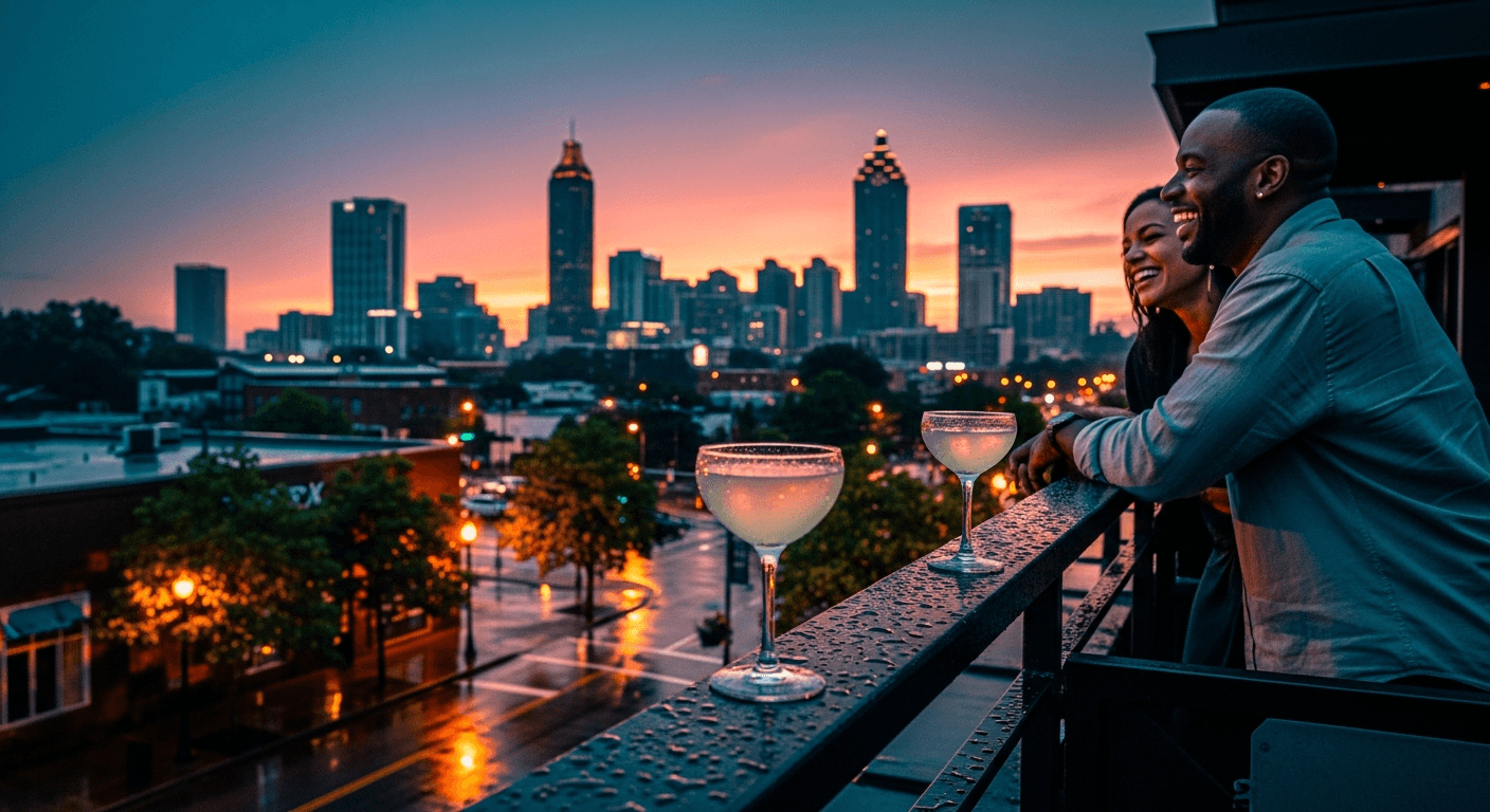 The July Date Night Formula: How Atlanta Evenings Actually Work After the Storm Clears