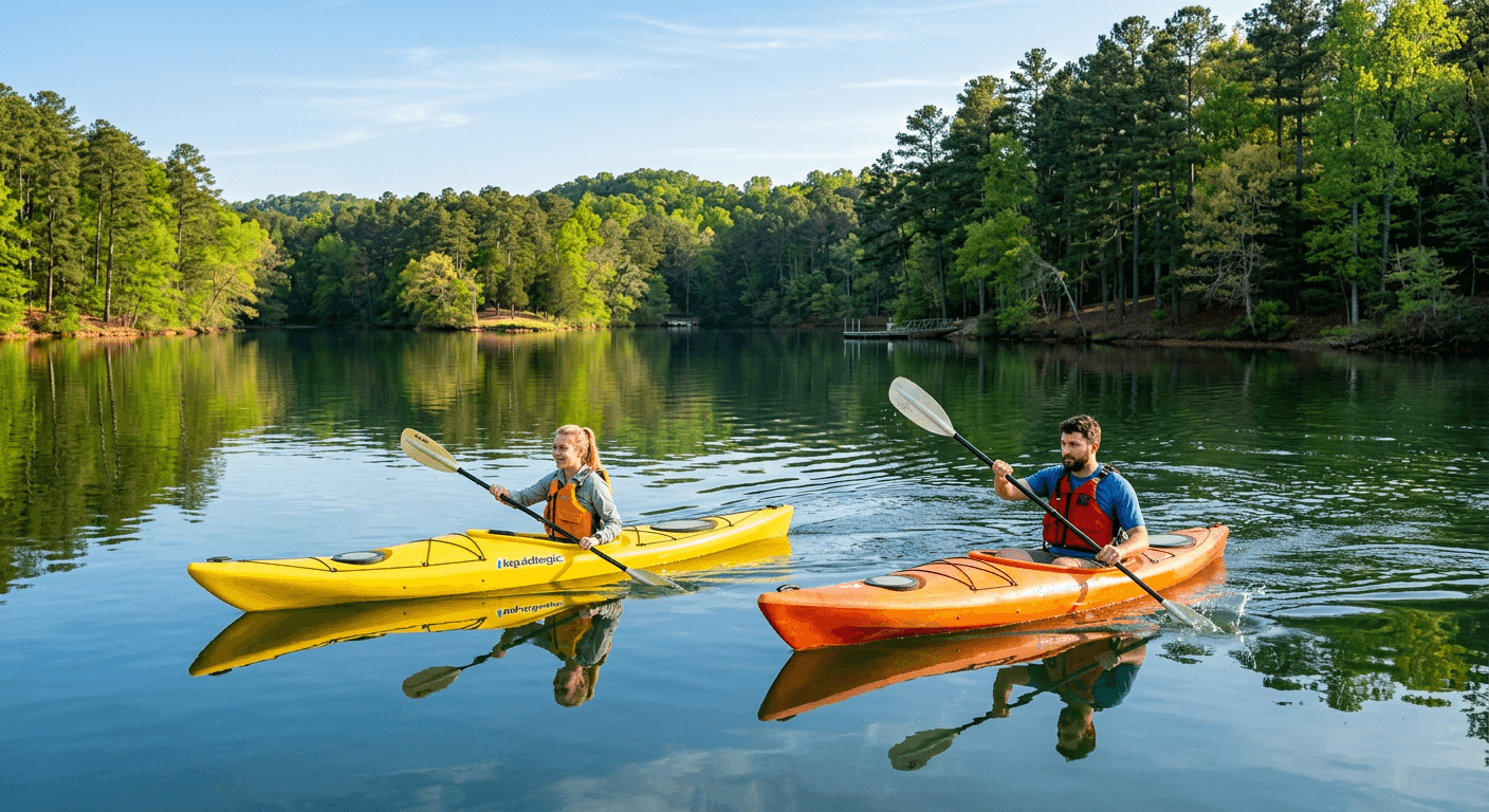 Lake Lanier Islands Sunset Kayak