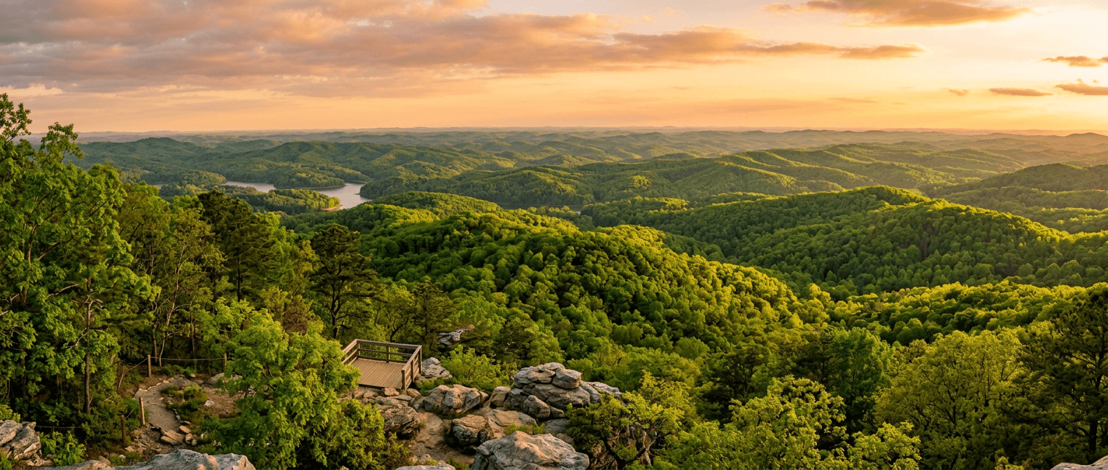 Sawnee Mountain Preserve Summit Hike