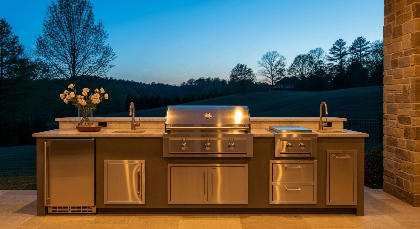 The Built-In Grill Island: Your Backyard's Final Form