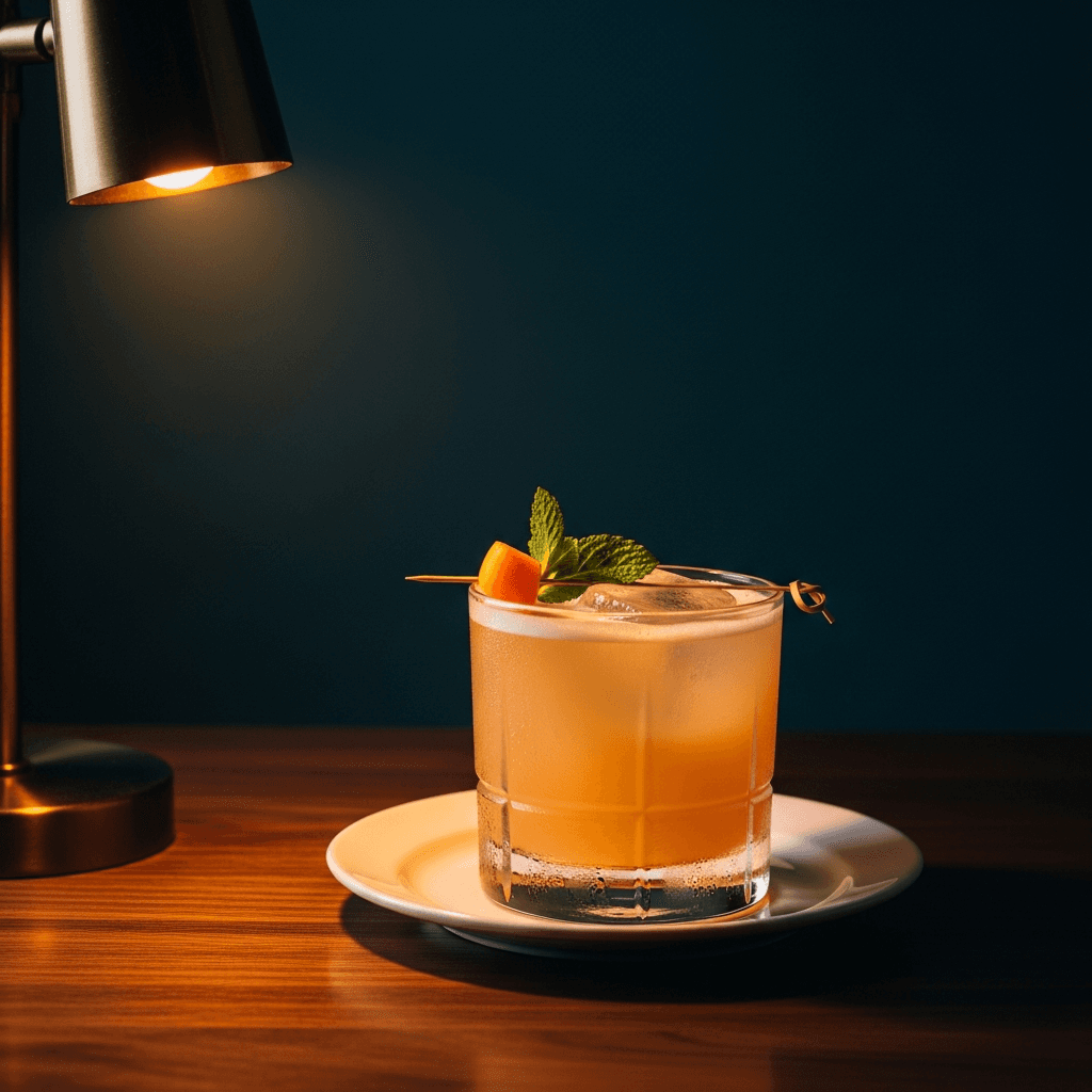 The Nectarine Gin Fizz
