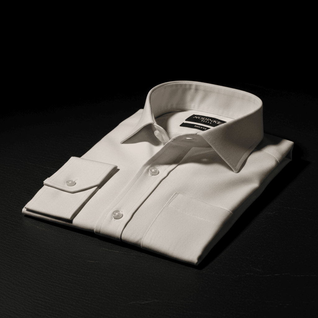 Linen-Cotton Blend Guayabera Shirt