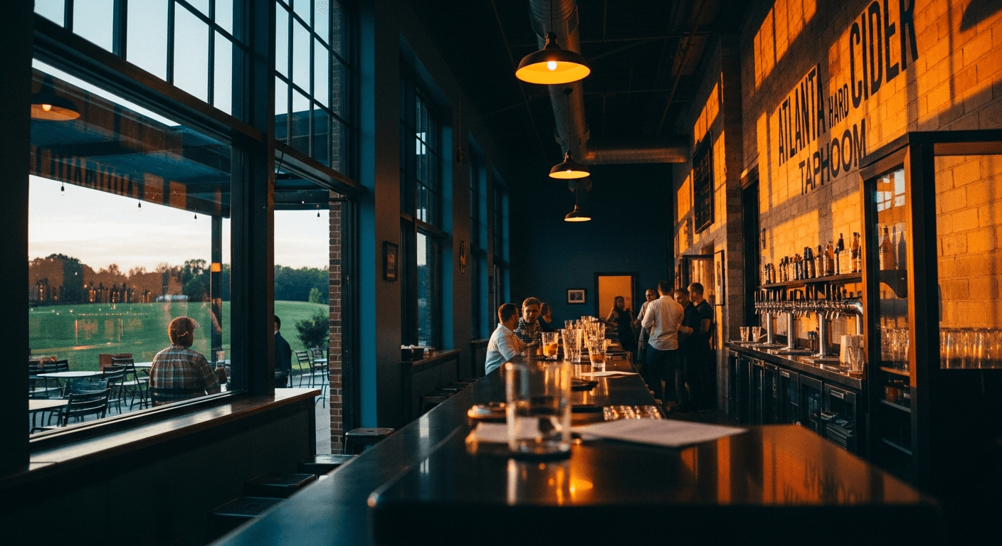 Late Afternoon: Atlanta Hard Cider Taproom, Marietta