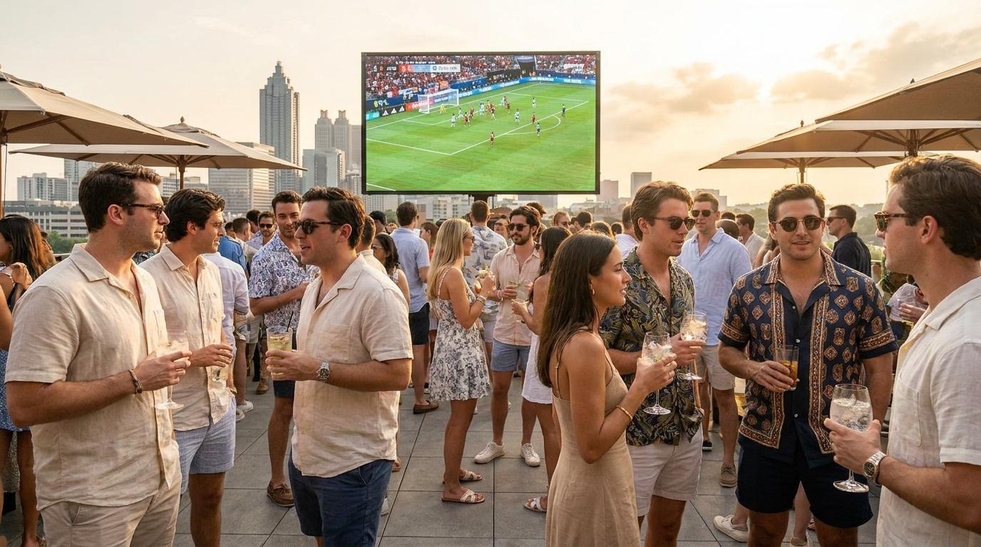 Watch the matches in style across metro Atlanta
