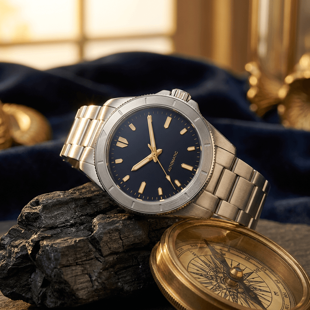 Automatic Dive Watch 200M — Brushed Steel