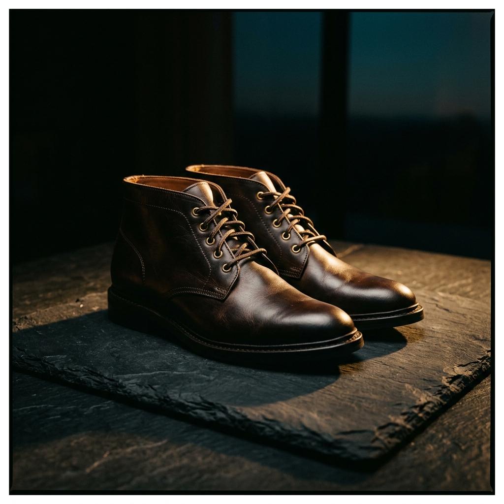 Leather Chukka Boots
