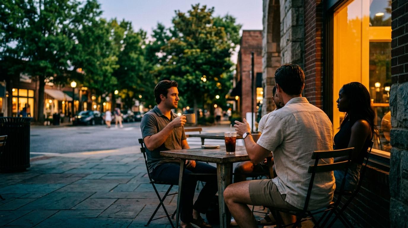 Coffee on the Decatur Square