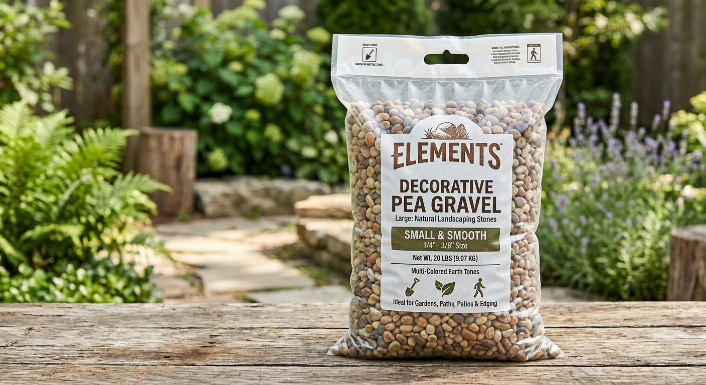 Pea Gravel 0.5 cu ft Bag