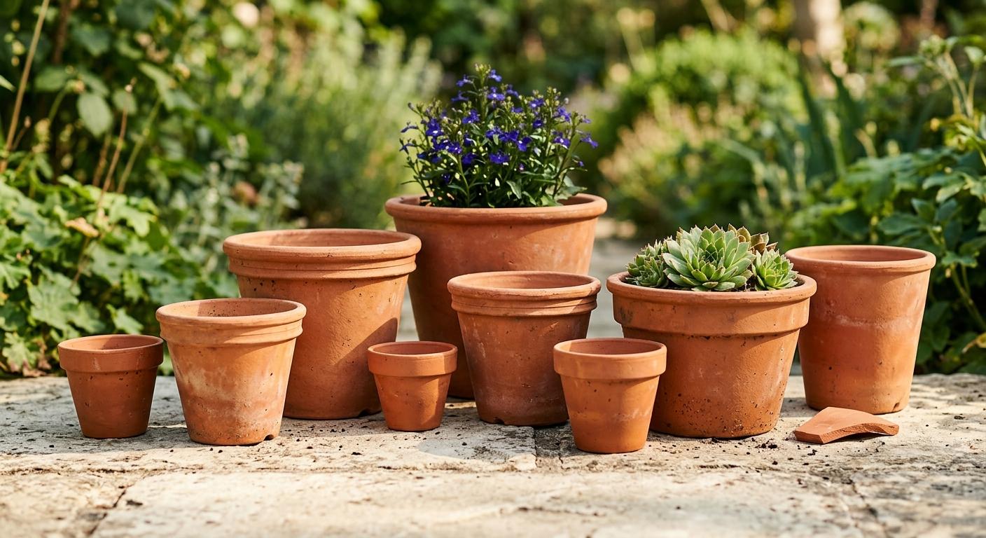6-Inch Terra Cotta Clay Pot (12-pack)