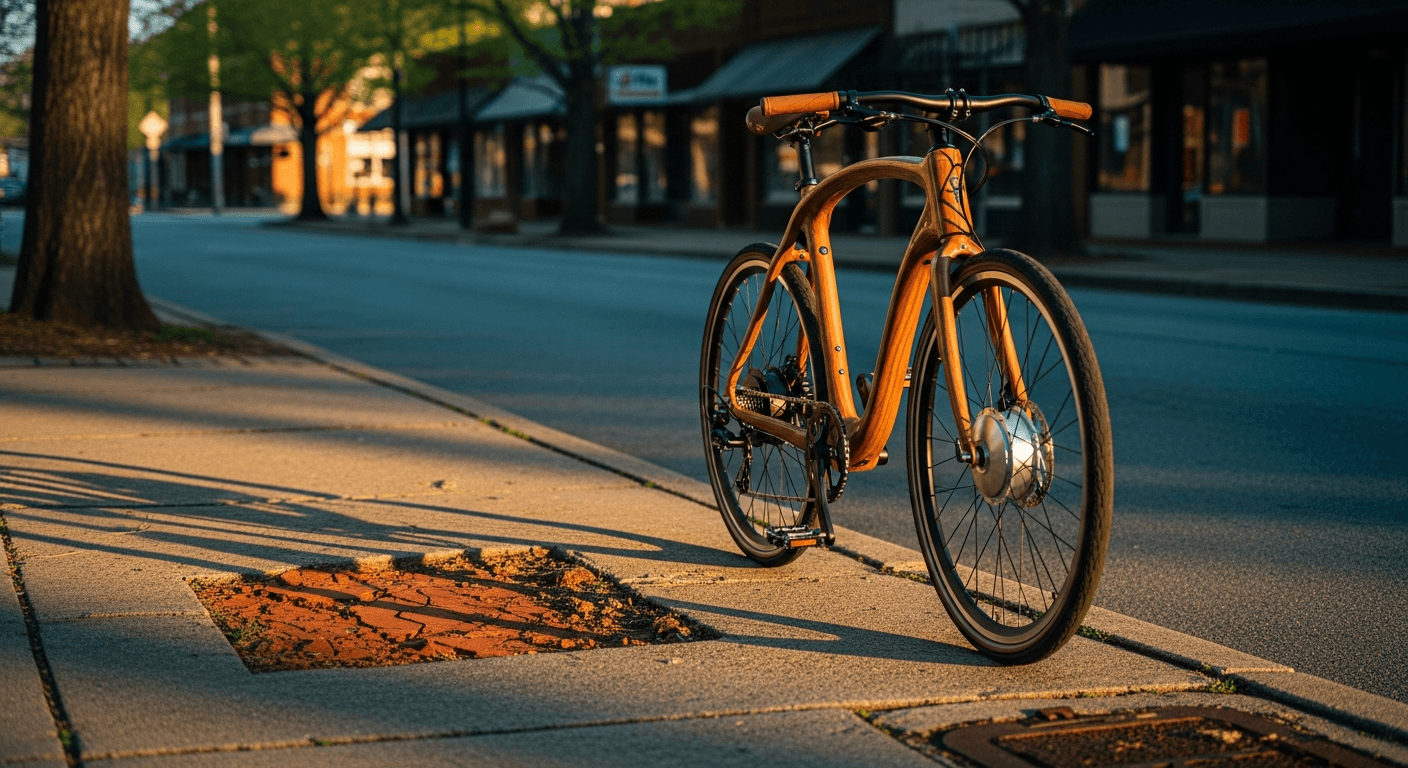 A Wood-Framed E-Bike That Actually Makes Sense (No, Really)