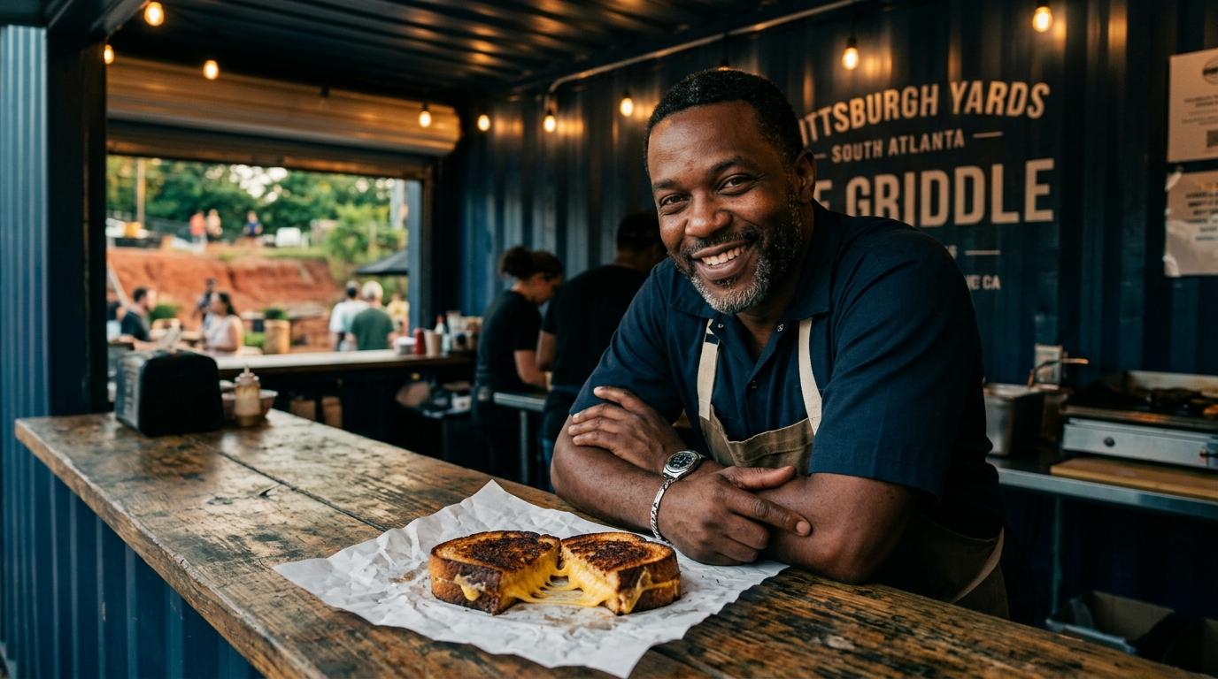 Adam J's Grilled Cheese at Pittsburgh Yards Is the Lunch Move Atlanta's Southside Has Been Sleeping On