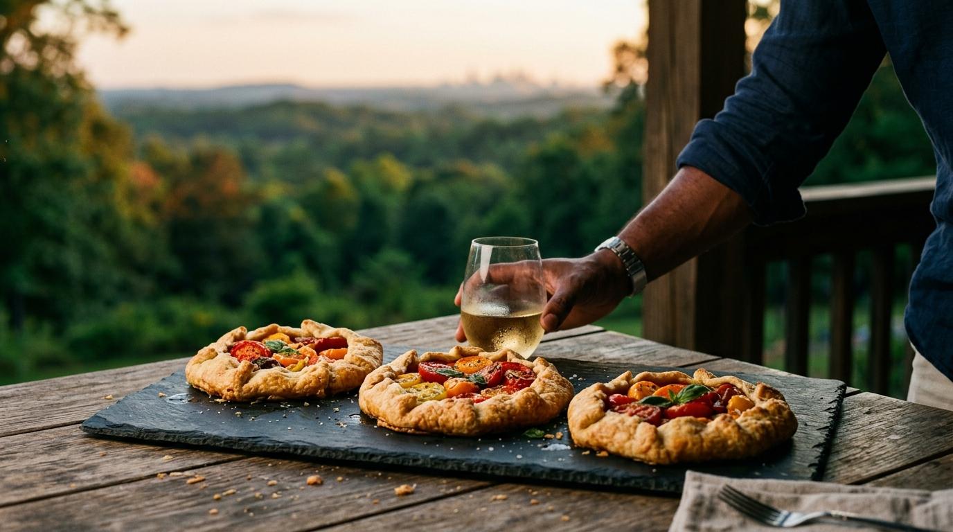 Tiny Tomato Galettes are what happens when summer gardens meet zero-stress entertaining.