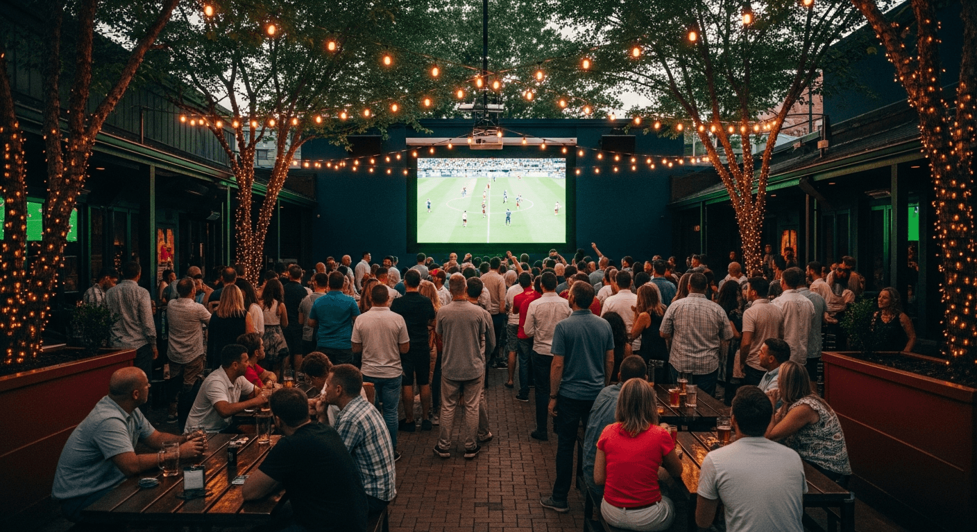 You Don't Have to Go Downtown to Watch the World Cup Right
