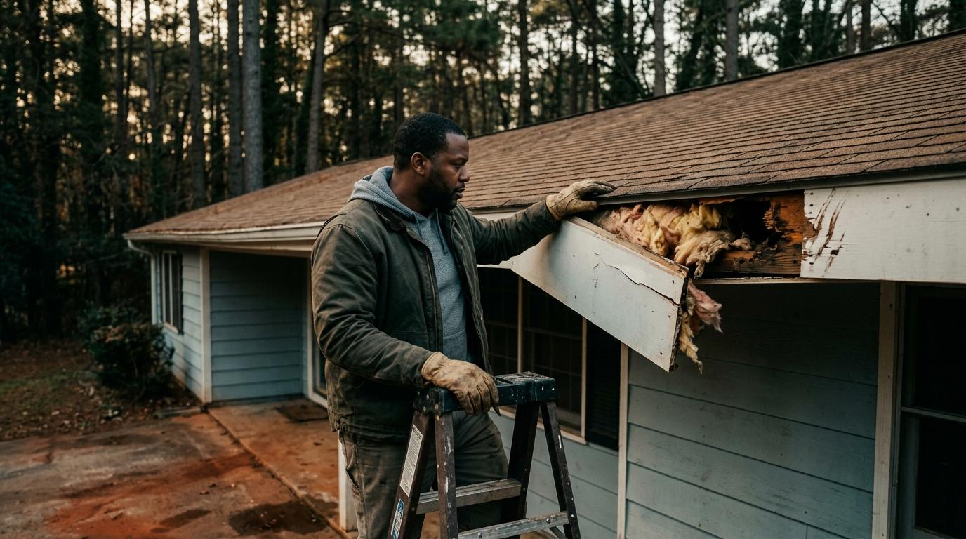 The Weekend That Went Sideways (And What a Raccoon Family Taught Me About Reading a Property)