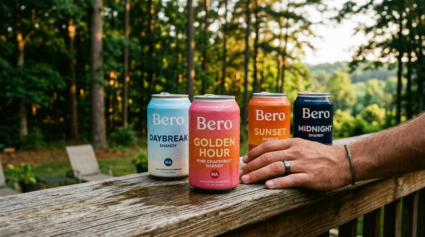 Bero Shandies are what happens when Tom Holland's NA beer meets summer refreshment.